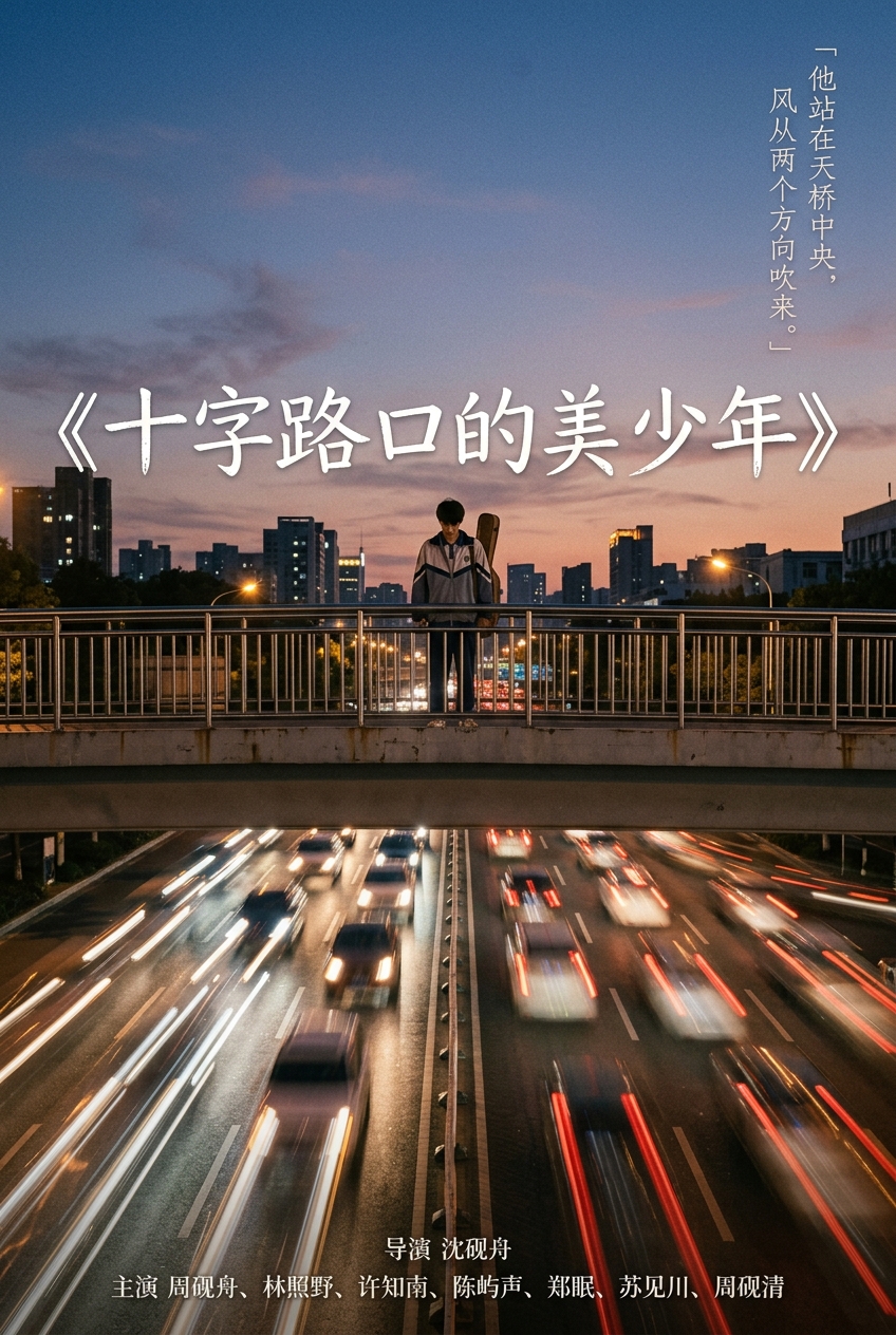 《十字路口的美少年》海报